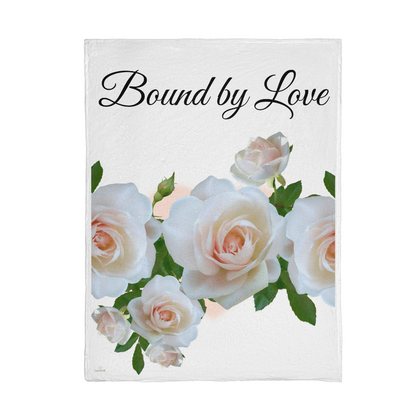 Bound by Love Blanket (White - wedding, engagement, anniversary)