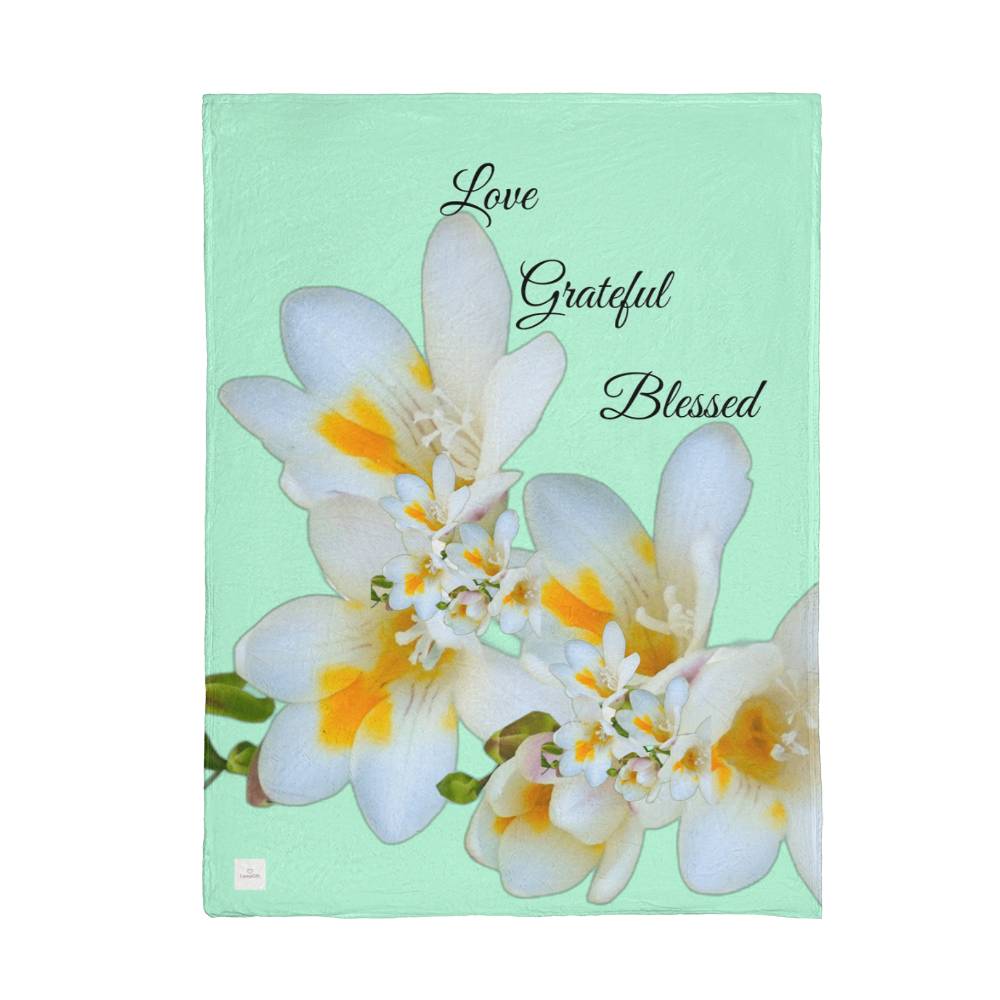 Love, Grateful, Blessed Blanket