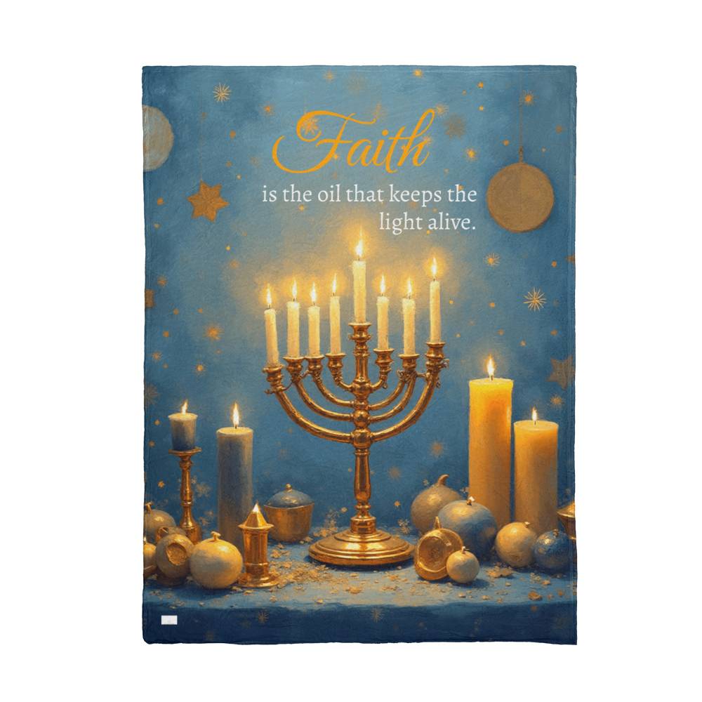 Faith is the oil that keeps the light alive.