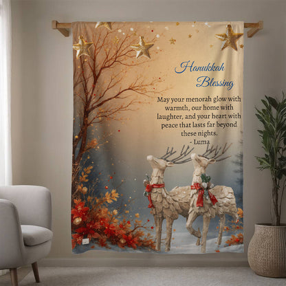Hanukkah Blessing Blanket