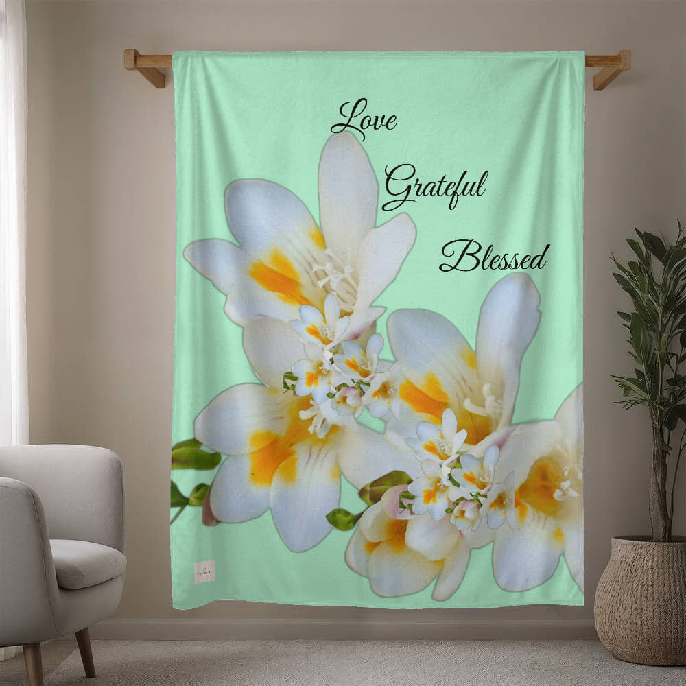Love, Grateful, Blessed Blanket