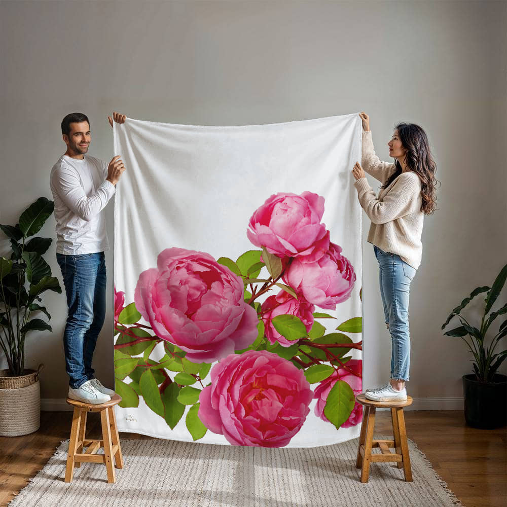 Rose blanket