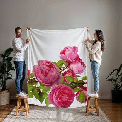 Rose blanket