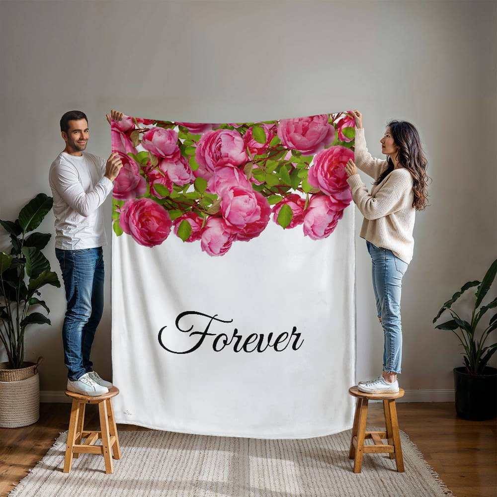 Rosas blanket - Forever