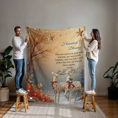 Hanukkah Blessing Blanket