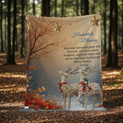 Hanukkah Blessing Blanket