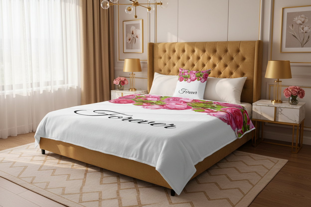 Rosas blanket - Forever