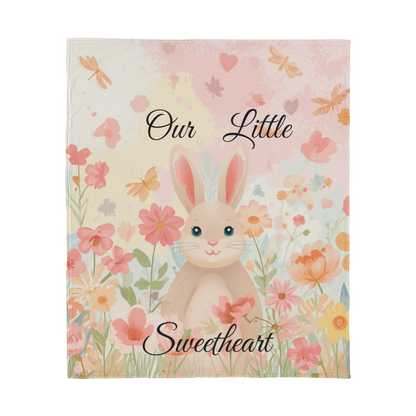 Our Little Sweetheart baby blanket