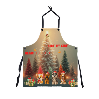 Side by Side. Heart to Heart. Personalized Premium Apron