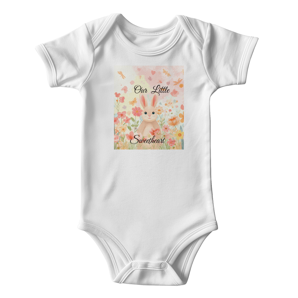 Our Little Sweetheart - Bunny Baby Bodysuit