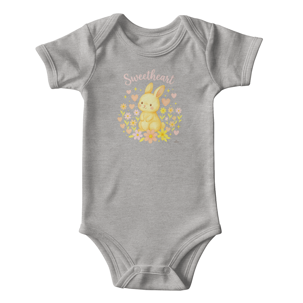 Sweetheart Bunny – Newborn Bodysuit