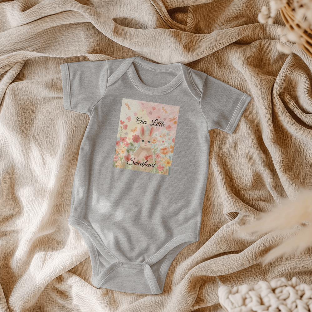 Our Little Sweetheart - Bunny Baby Bodysuit