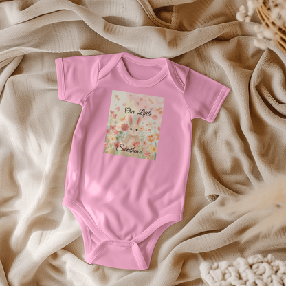 Our Little Sweetheart - Bunny Baby Bodysuit