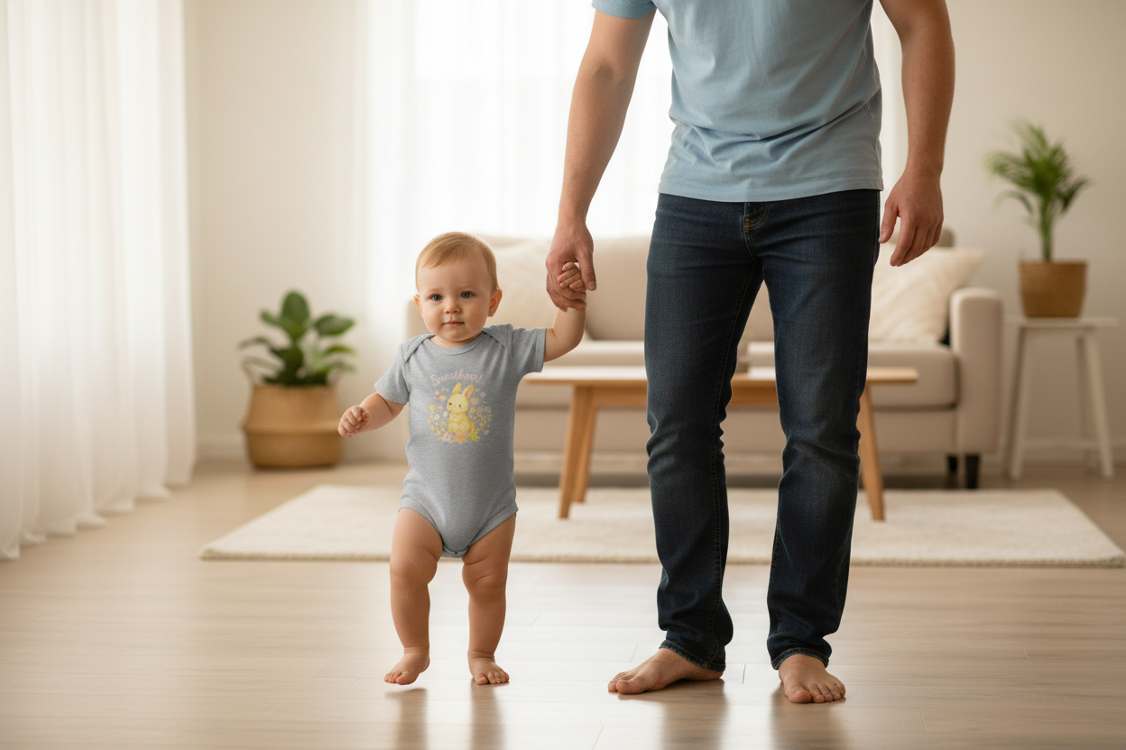 Sweetheart Bunny – Newborn Bodysuit