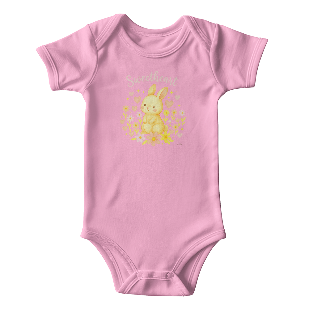 Sweetheart Bunny – Newborn Bodysuit