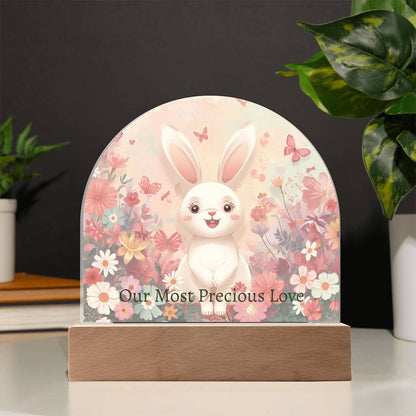 Our Most Precious Love - Glow Dome Acrylic Plaque Night Light