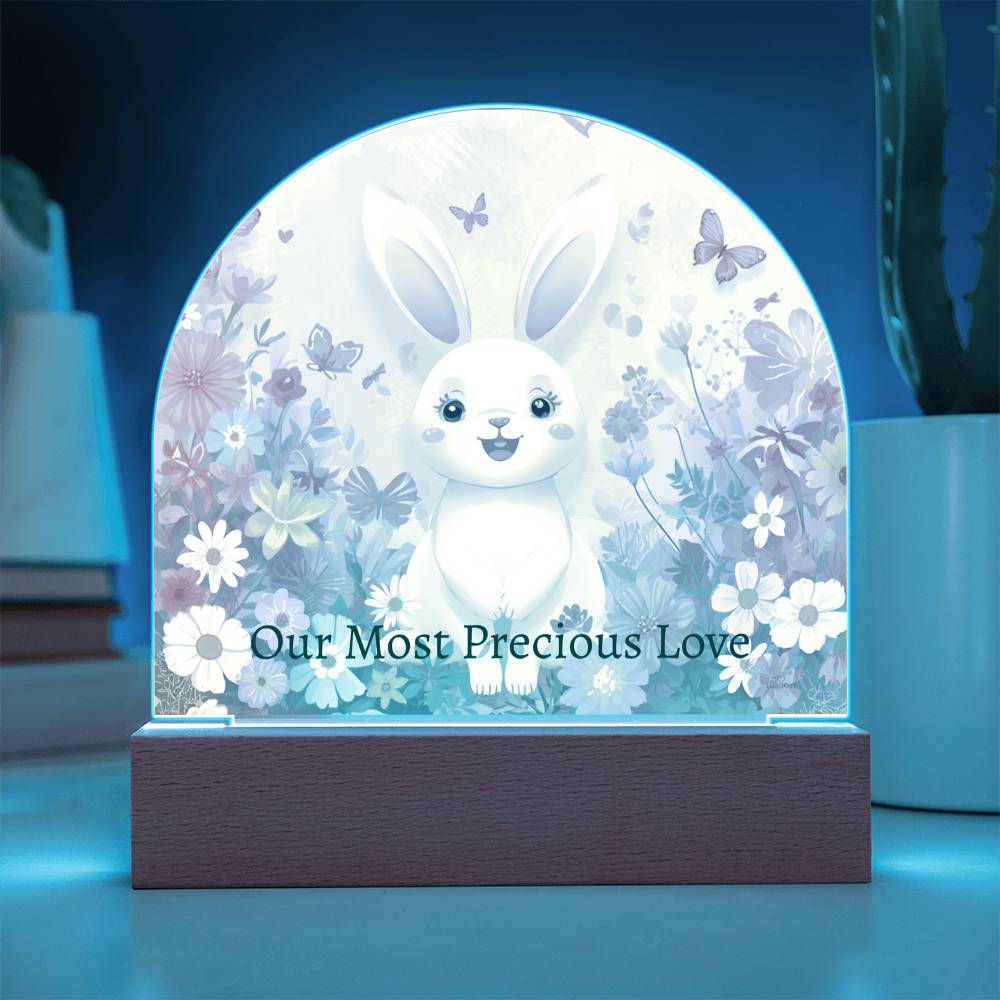 Our Most Precious Love - Glow Dome Acrylic Plaque Night Light