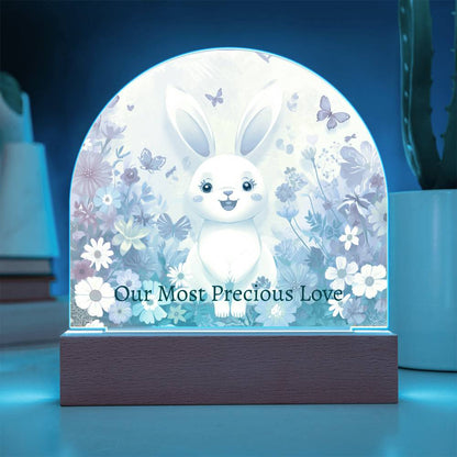 Our Most Precious Love - Glow Dome Acrylic Plaque Night Light