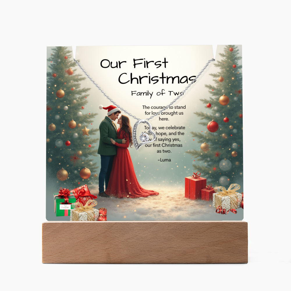 Courage to Stand for Love (Forever Love Necklace)