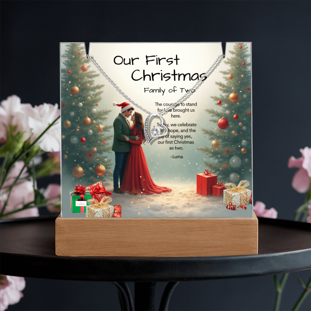 Courage to Stand for Love (Forever Love Necklace)