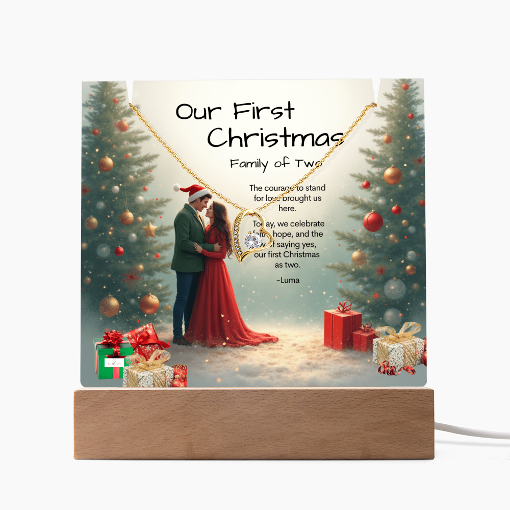 Courage to Stand for Love (Forever Love Necklace)