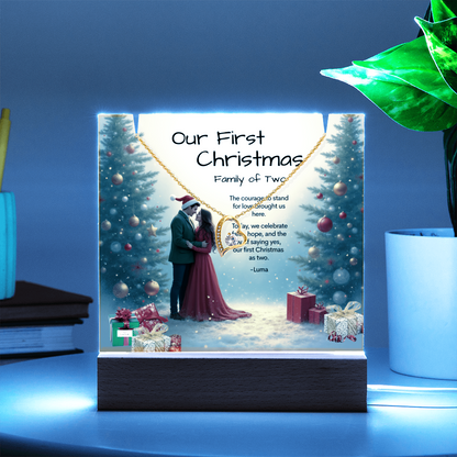 Courage to Stand for Love (Forever Love Necklace)