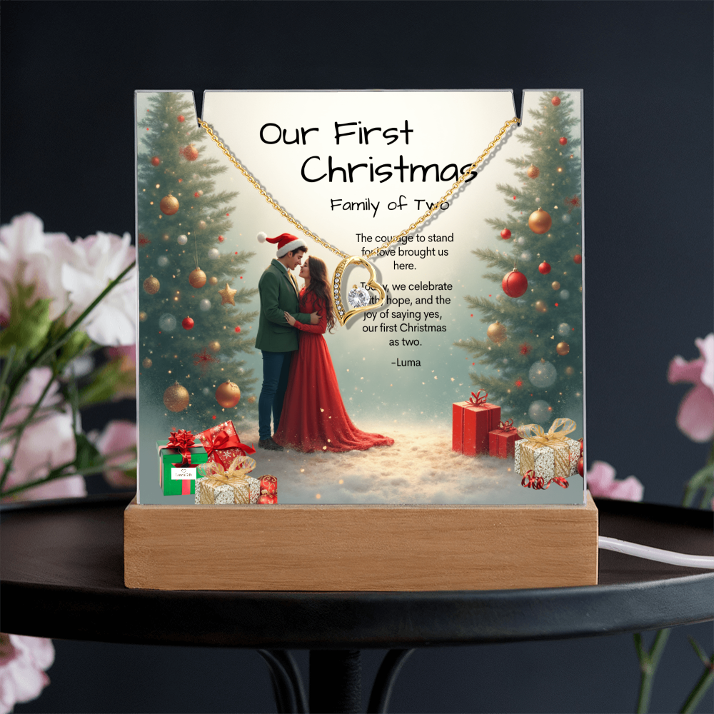 Courage to Stand for Love (Forever Love Necklace)