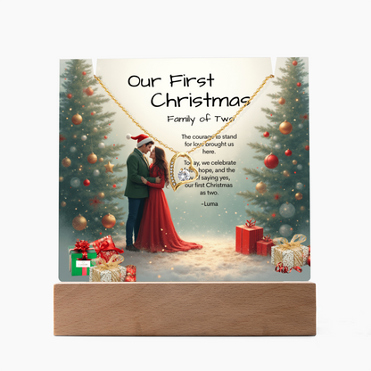 Courage to Stand for Love (Forever Love Necklace)