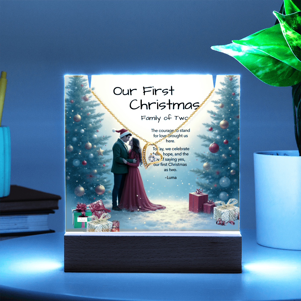 Courage to Stand for Love (Forever Love Necklace)