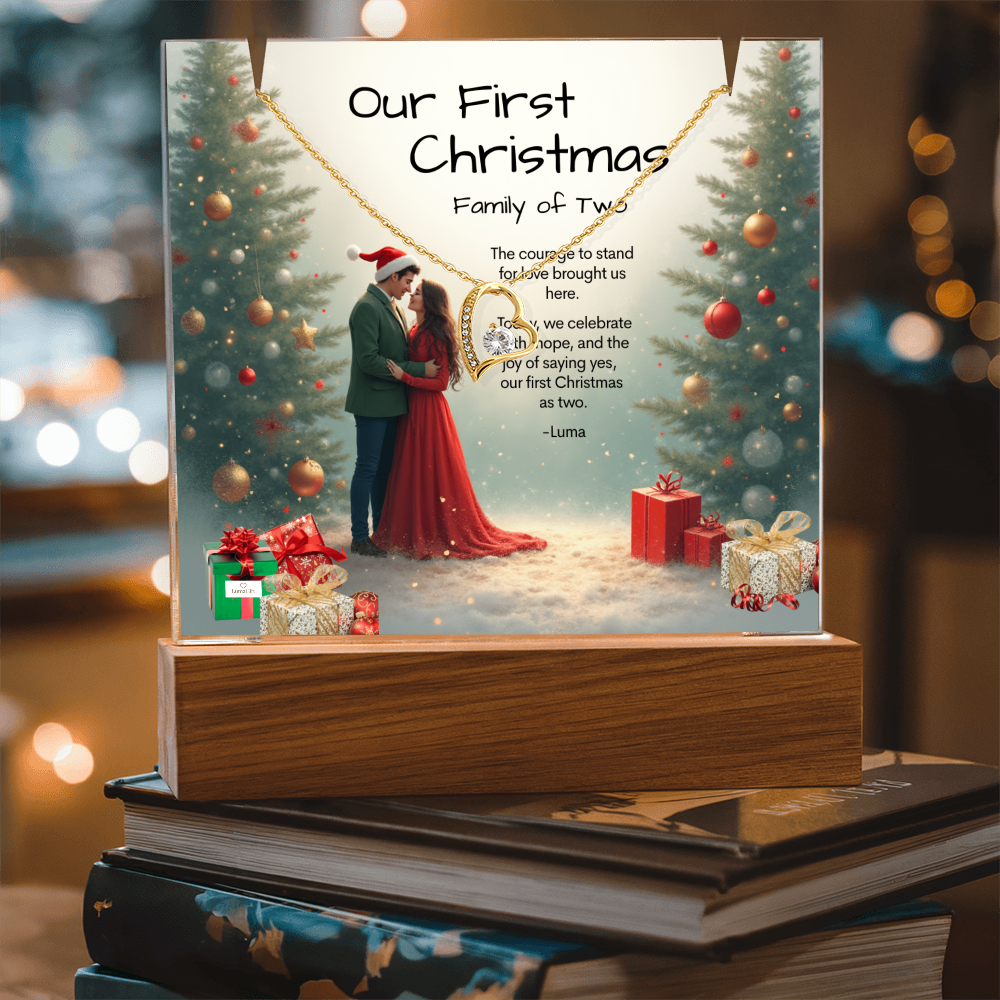 Courage to Stand for Love (Forever Love Necklace)