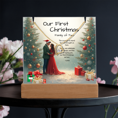 Courage to Stand for Love (Forever Love Necklace)