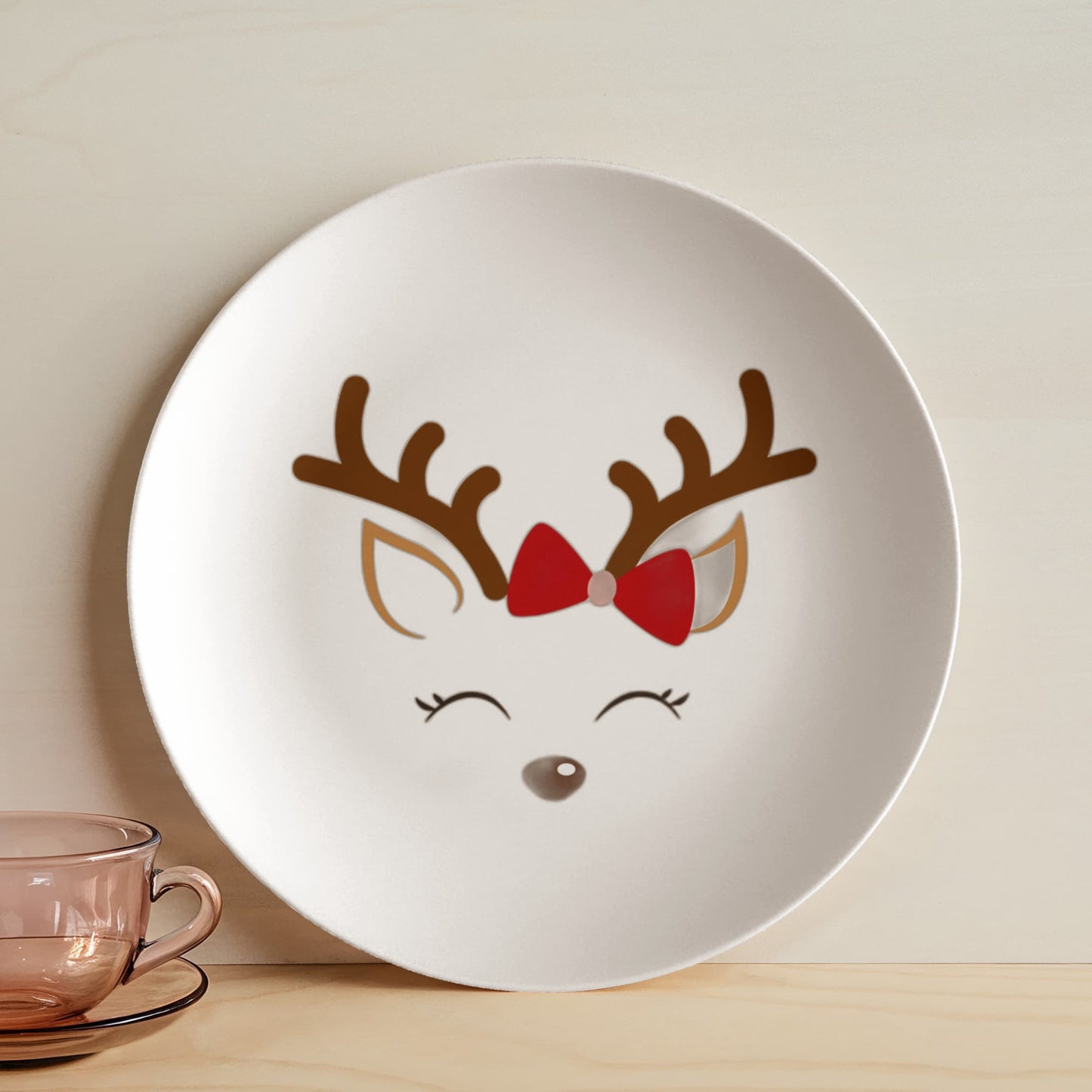 Reindeer Plate