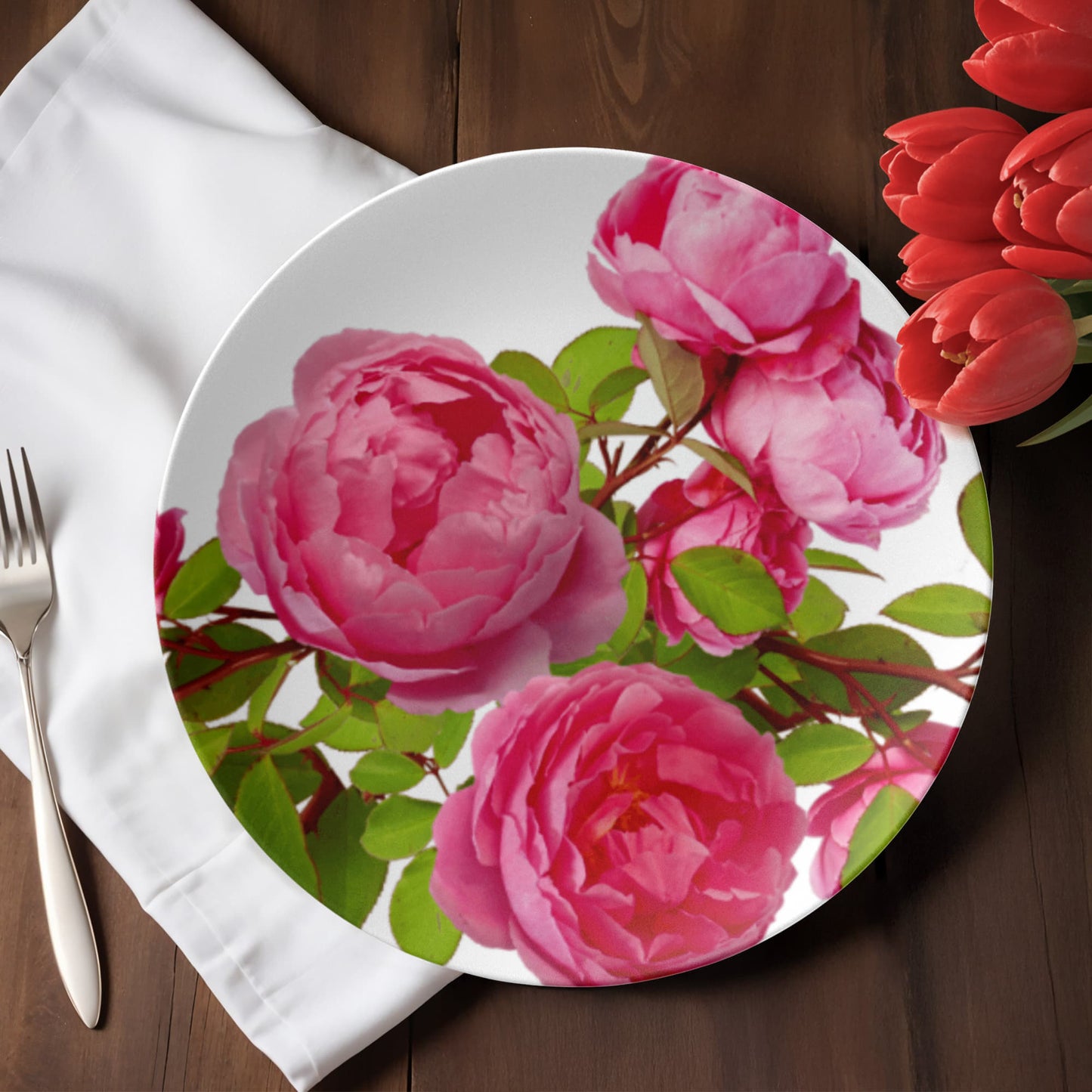 Rose Roses Plate