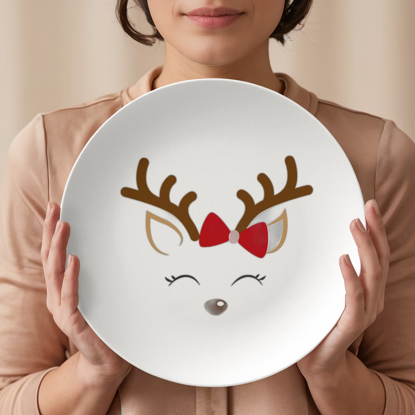 Reindeer Plate