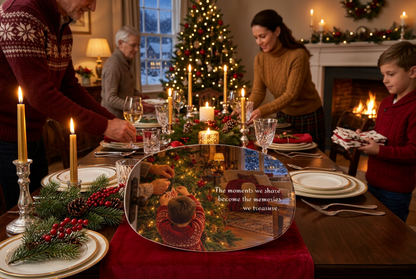 Treasured Moments - Christmas Serving Platter