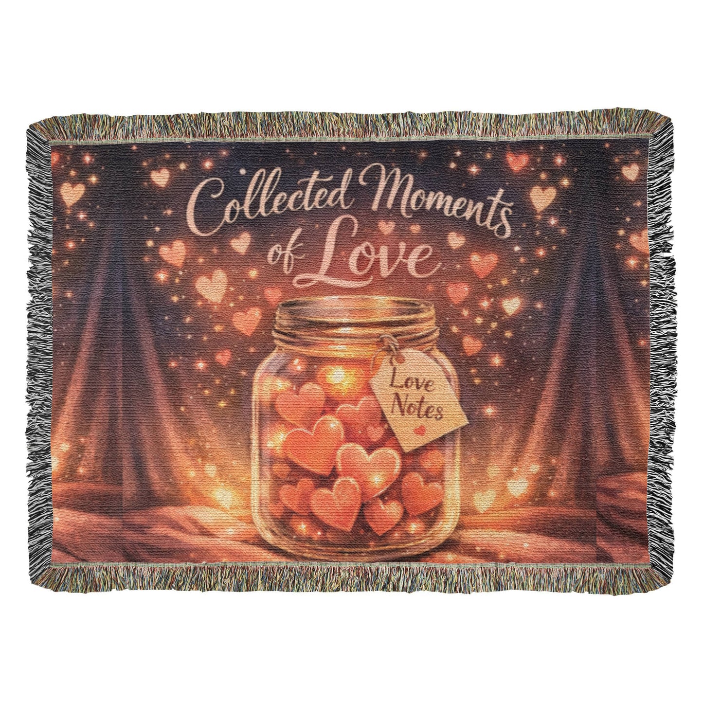 Collected Moments of Love – Woven Blanket