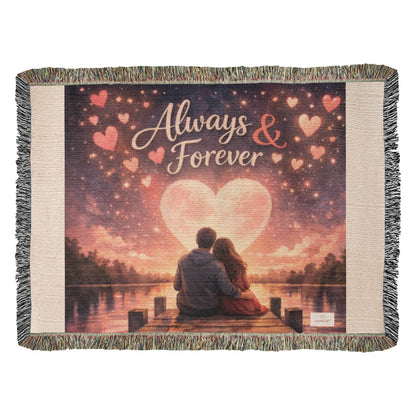 Always & Forever – Woven Blanket
