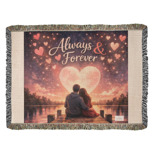 Always & Forever – Woven Blanket