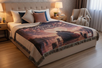 Always & Forever – Woven Blanket