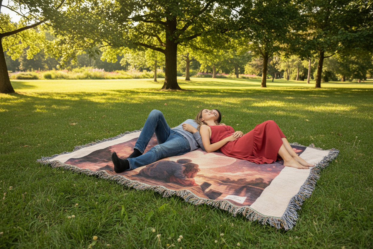 Always & Forever – Woven Blanket