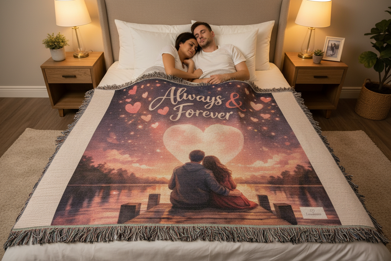 Always & Forever – Woven Blanket