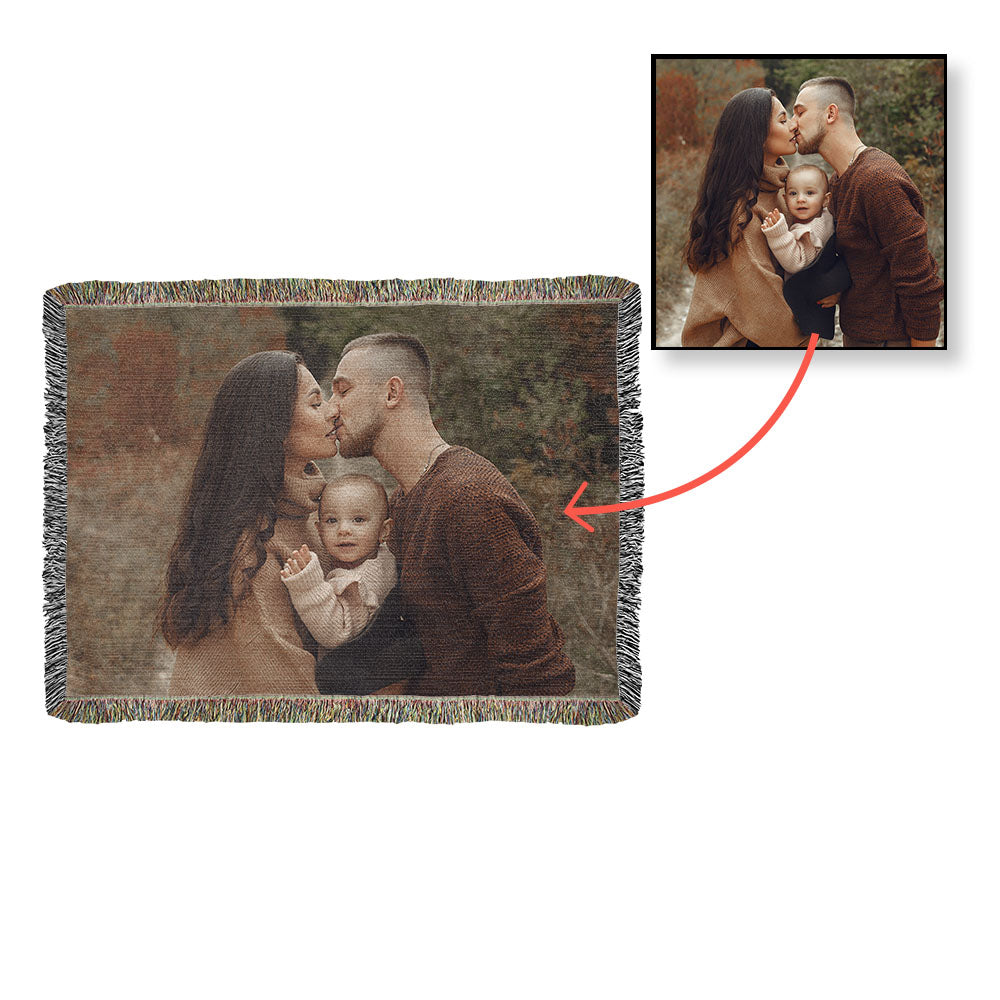 Collected Moments of Love – Woven Blanket