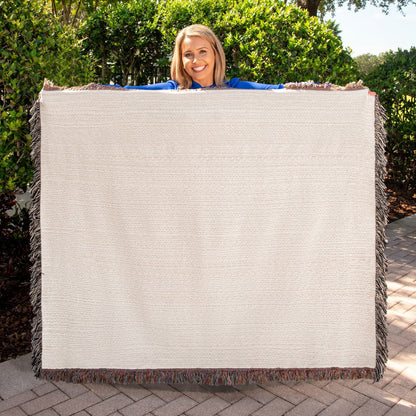 Love Through Service – Woven Blanket