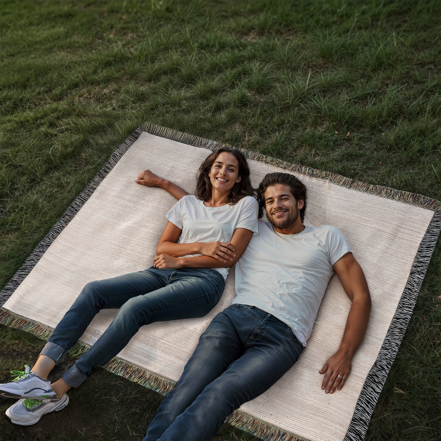 Love Through Service – Woven Blanket