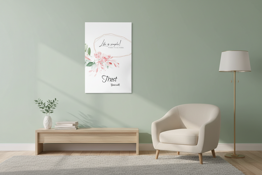 Trust in yourself  - canva