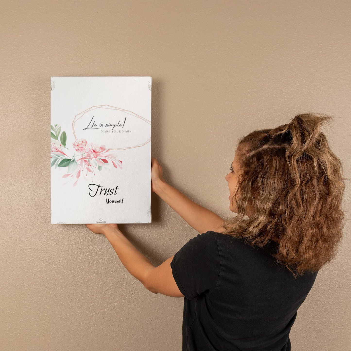 Trust in yourself  - canva