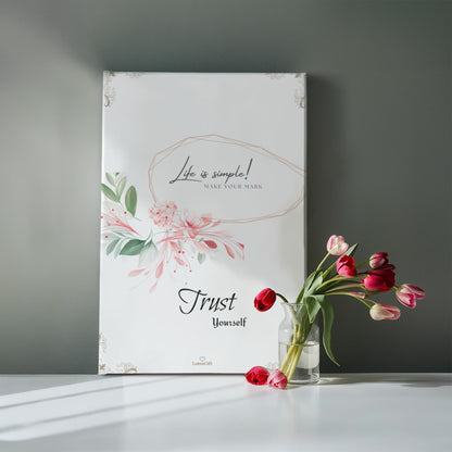 Trust in yourself  - canva