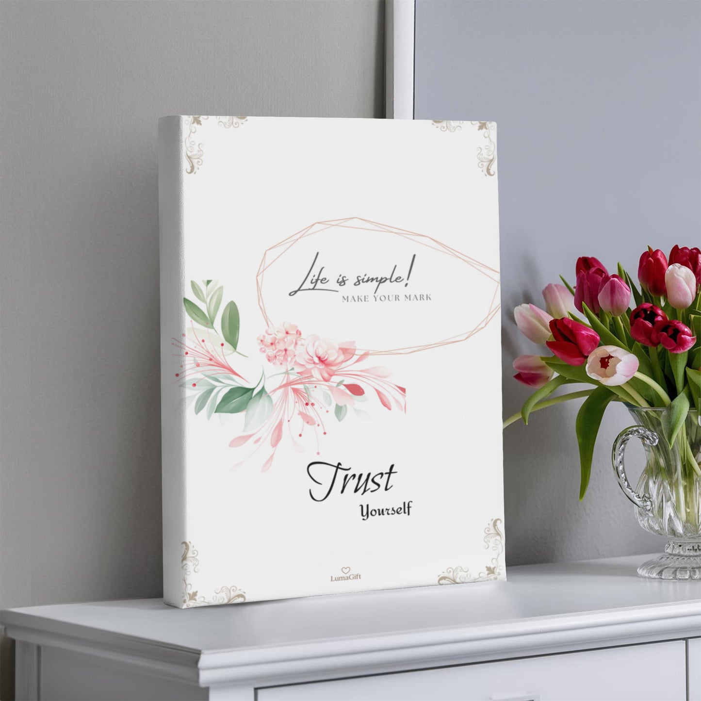 Trust in yourself  - canva