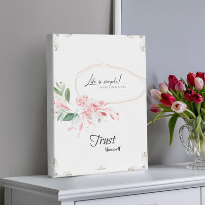 Trust in yourself  - canva