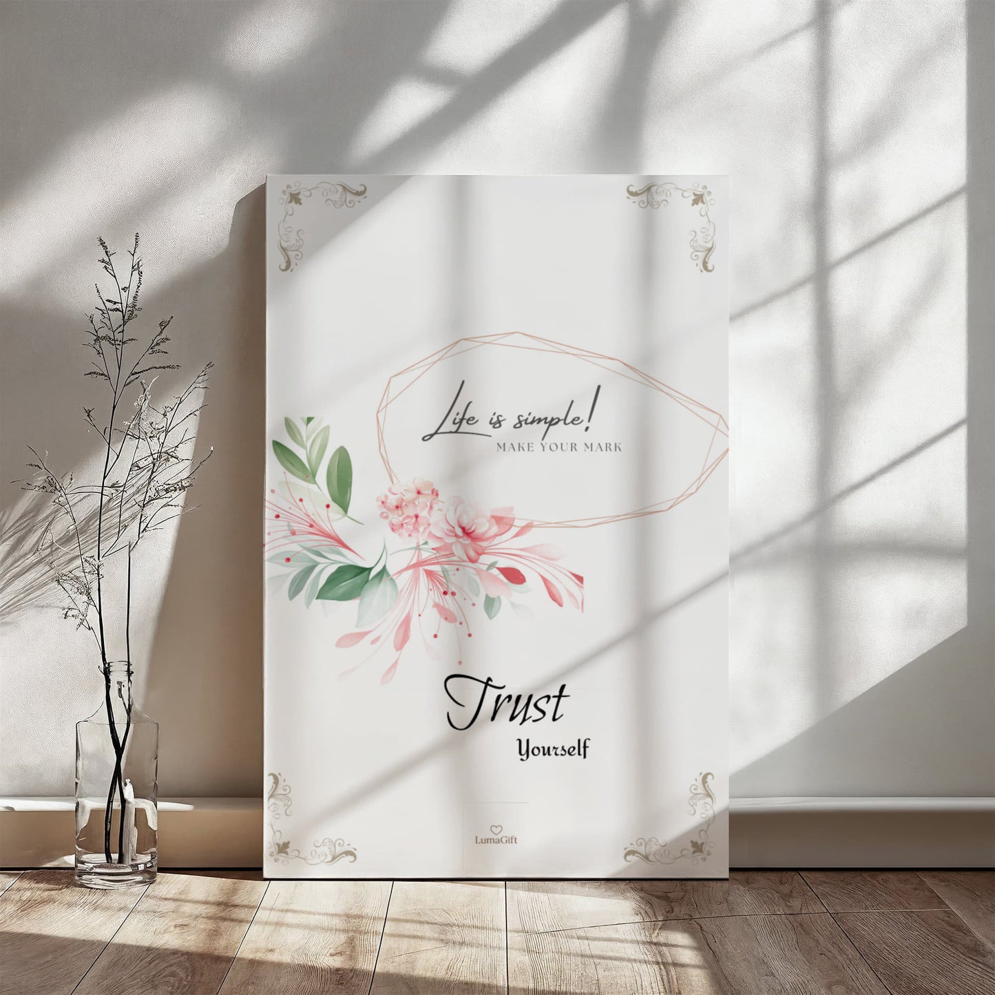 Trust in yourself  - canva